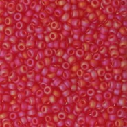 Miyuki seed beads 11/0 - Matted light red ab 11-140FR